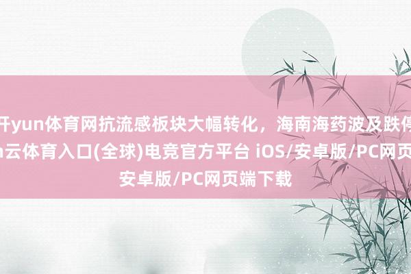 开yun体育网抗流感板块大幅转化，海南海药波及跌停-开yun云体育入口(全球)电竞官方平台 iOS/安卓版/PC网页端下载